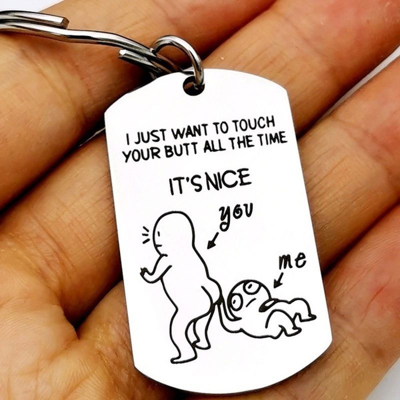 Funny Gifts Prank Toys Keychain Valentines Day Gift for Girlfriend/Boyfriend Party Favors Letters Personalised wedding Gifts Funny Gifts Prank Toys Keychain Valentines Day Gift for Girlfriend/Boyfriend Party Favors Letters Personalised wedding Gifts