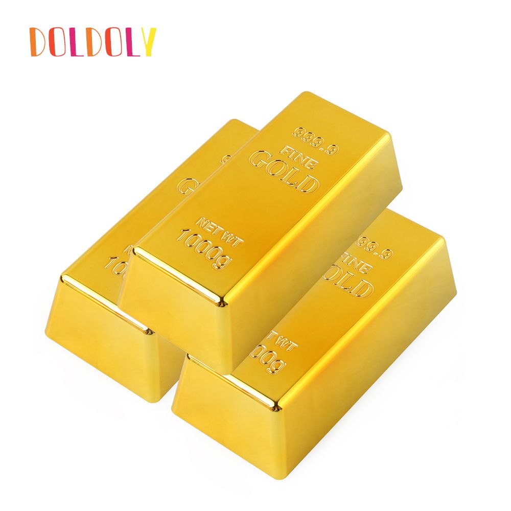 3 stücke Gold Bar.