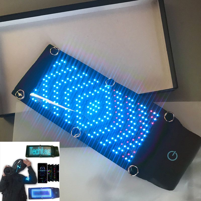 Led Gadget Clothing Tag Armband Display Bag Light Up Techtag With Brooch Bluetooth Programmable App Control Cosplay Cyberpunk Vs Shining Mask Glasses Diy From Solostudio 28 55 Dhgate Com<script async src=