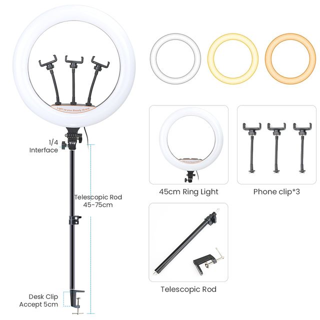 Kit de lumière 18 pouces