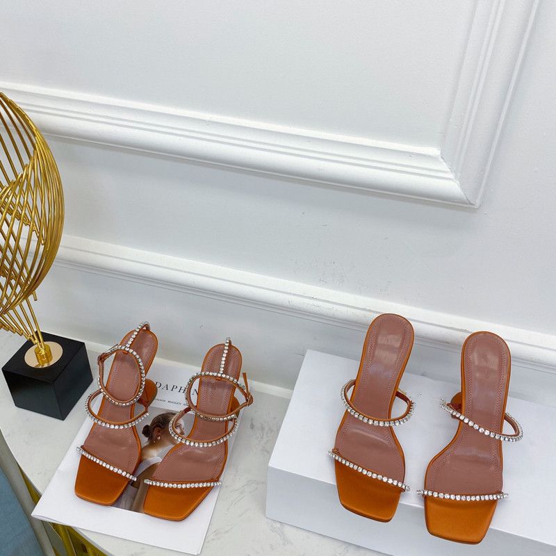 Orange-Sandals
