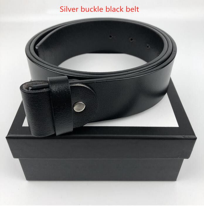 7 Silver buckle + black belt