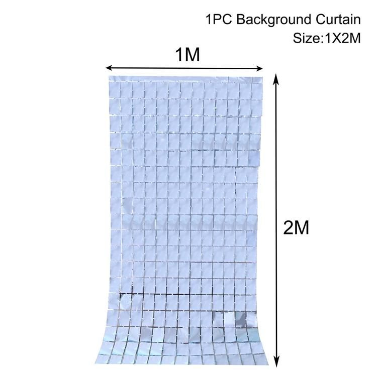 Blå 1m x 2m