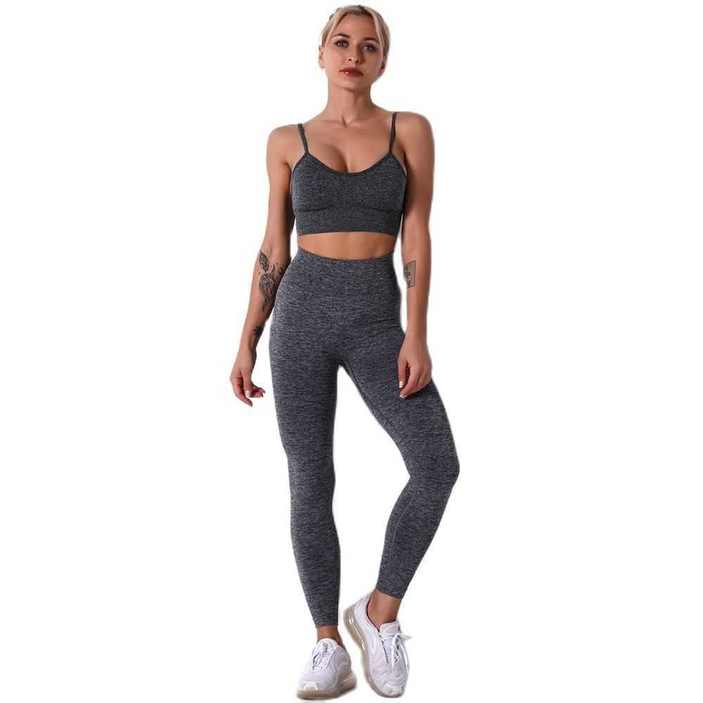 Yoga ensemble gris