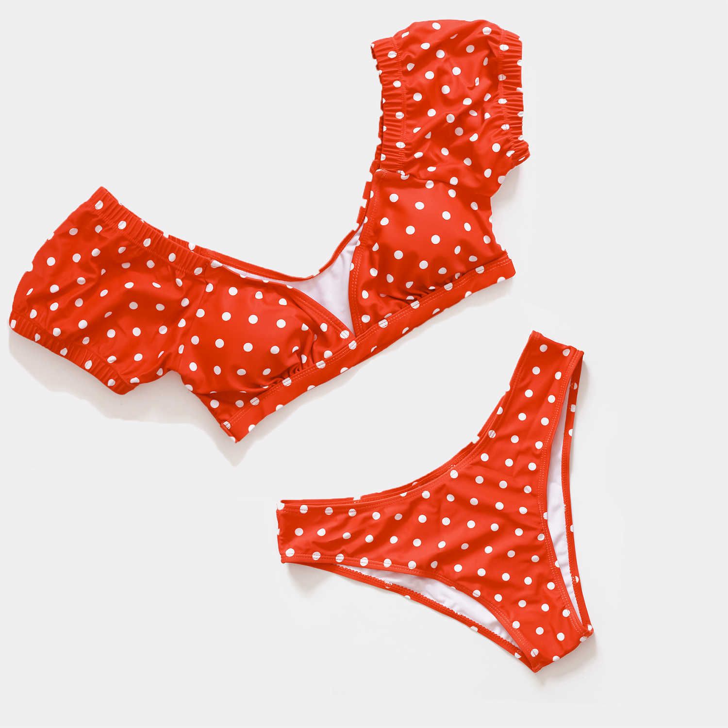 Polka dot bikini