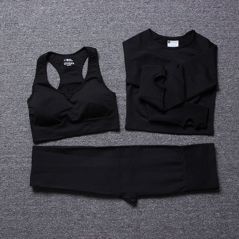 3Pcs Black