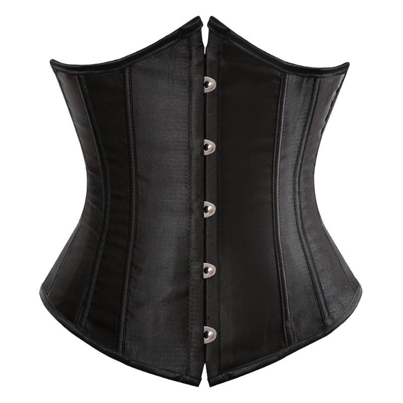 7055 -Corset -czarny