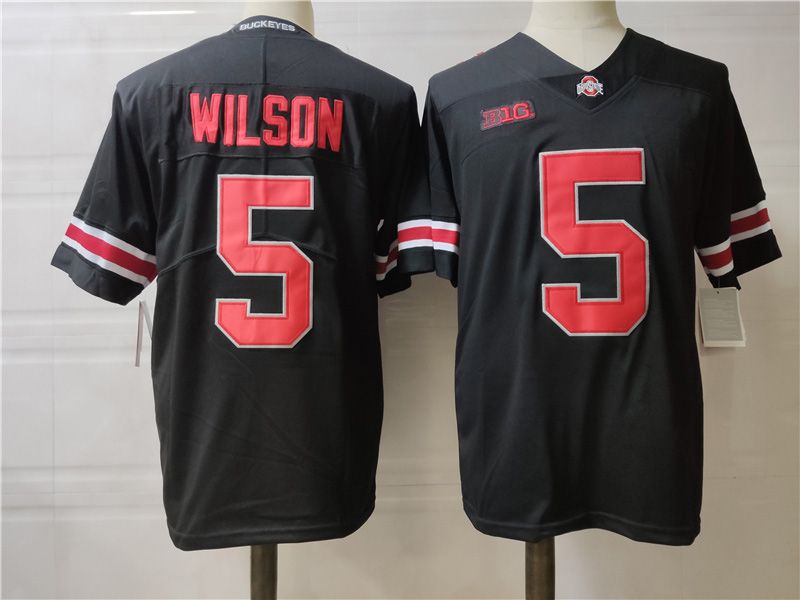 5 Jersey noir Garrett Wilson