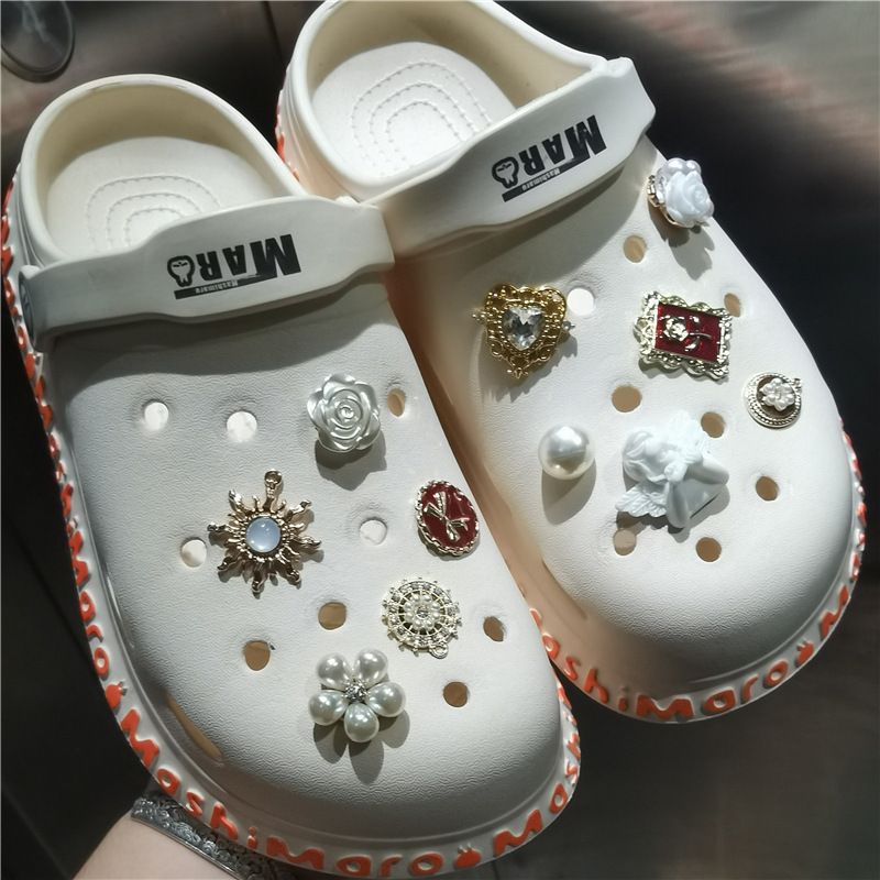 Brand Shoes Designer Croc Charms Bling Rhinestone JIBZ Girl Gift