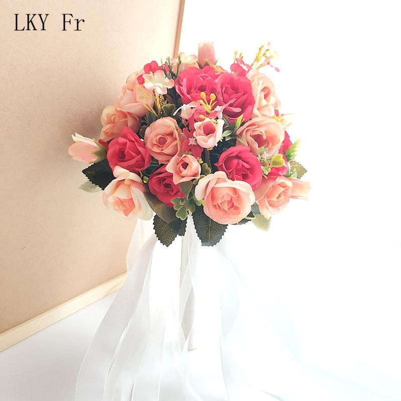 Bouquet de mariage rouge