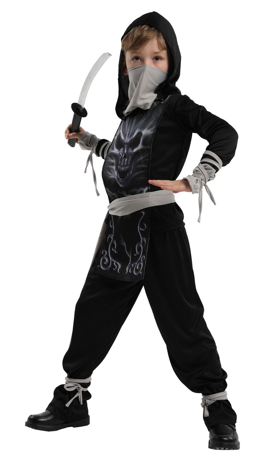 Anime Costumes Kids Boys Anime Warrior Ninjas Shirt Pants Mask Outfit  Halloween Cosplay Costumes Masquerade Party