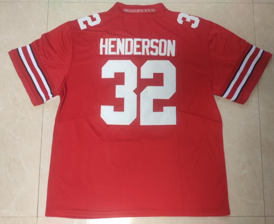 #32 TreVeyon Henderson Red