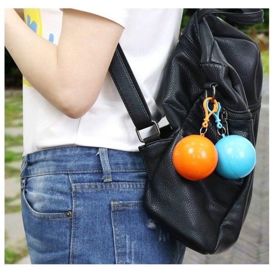 Disposable Raincoat Ball Portable 