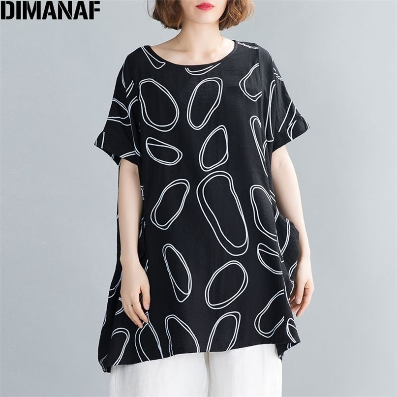 Mujeres Casual Tallas Grandes Algodón Tops Camiseta Vintage Mujeres Casual Tallas Grandes Algodón Tops Camiseta Vintage