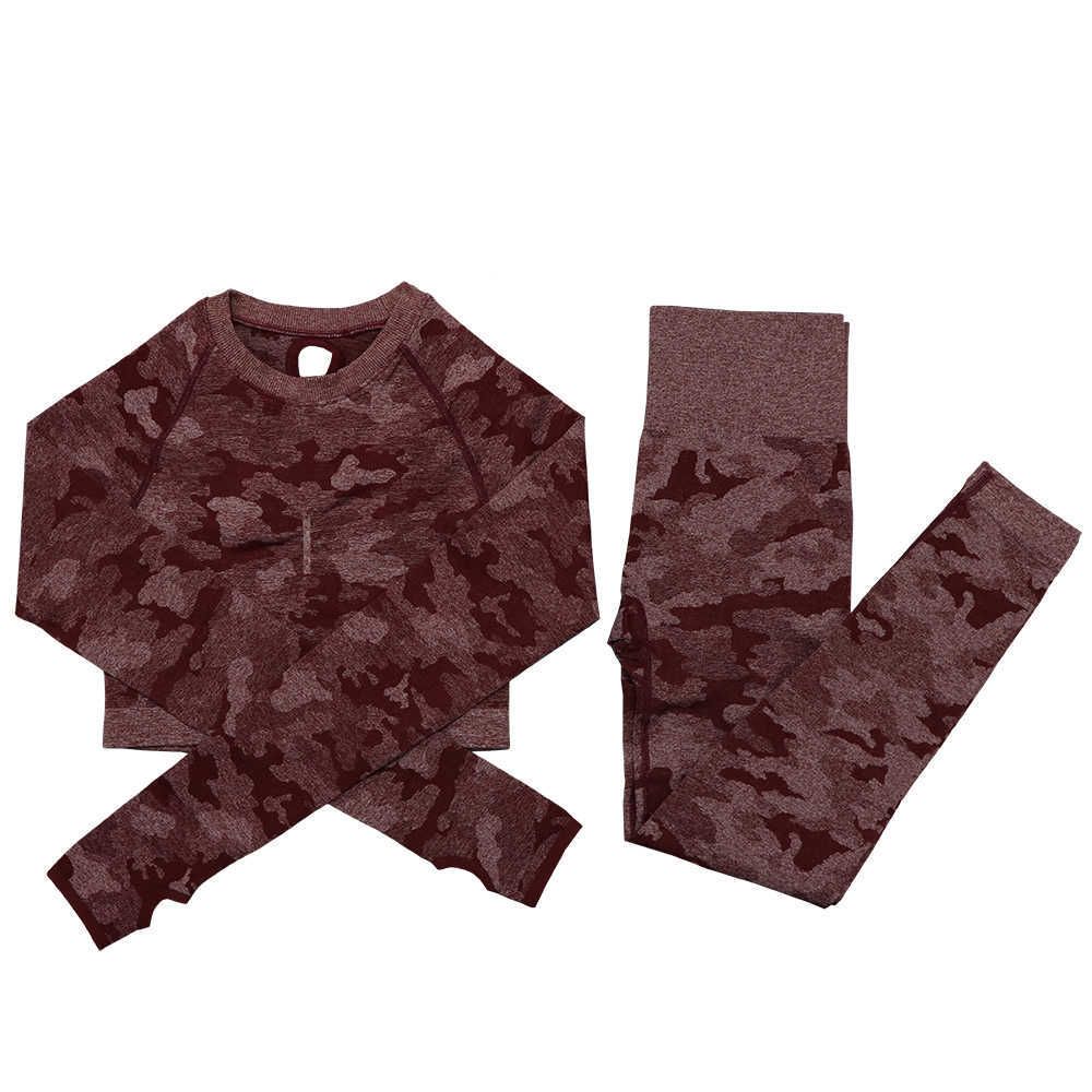 Shirtset Winered