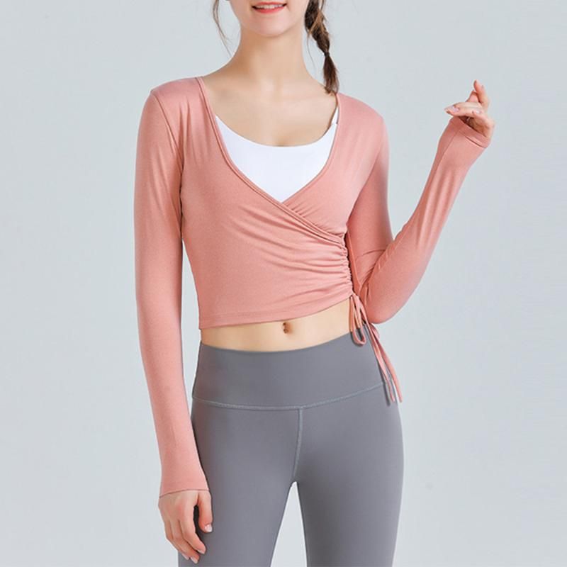 Correr En Camiseta Deportiva Delgada Para Mujer Para Yoga Correr En Camiseta Deportiva Delgada Para Mujer Para Yoga