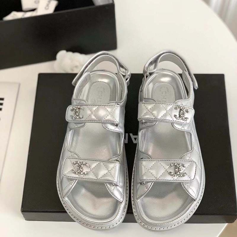 Luxury Brand Sandals Luxurys Designers Chanel Slippers Slides