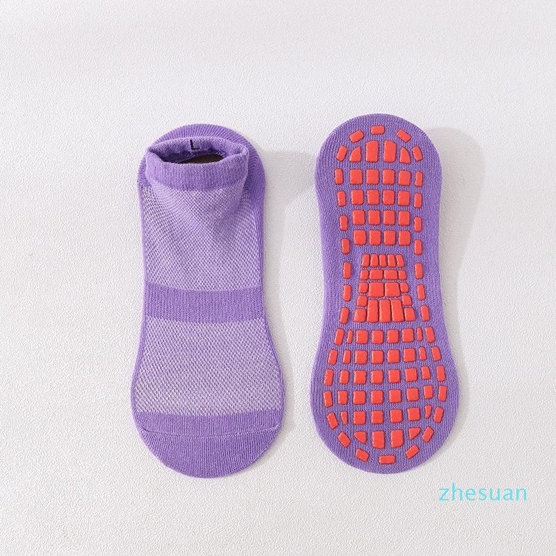 pares de agarre antideslizante Pilates Calcetín para calcetines de vacaciones en casa adultos Calcetines de piso antideslizantes Mujeres de algodón calcetines de yoga