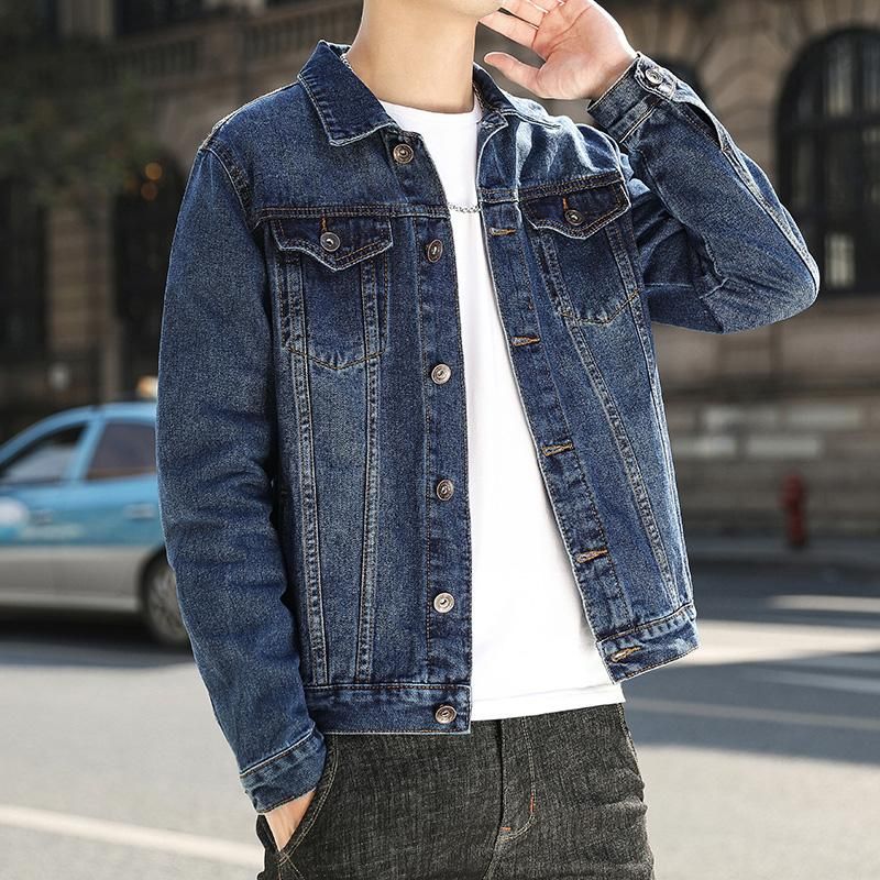 Mens Jackets 2022 Spring Autumn Denim 