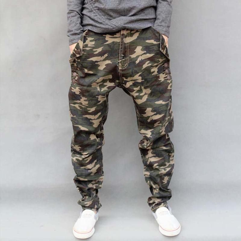 Compra Pantalones Para Hombres Ejército Militar Verde Camuflaje De Algodón  Pantalones De La Marca Harem Suelto Hombres Joggers Hiphop Ropa Jeans  Elásticos Grande Barato | Entrega Rápida Y Calidad | Es.Dhgate