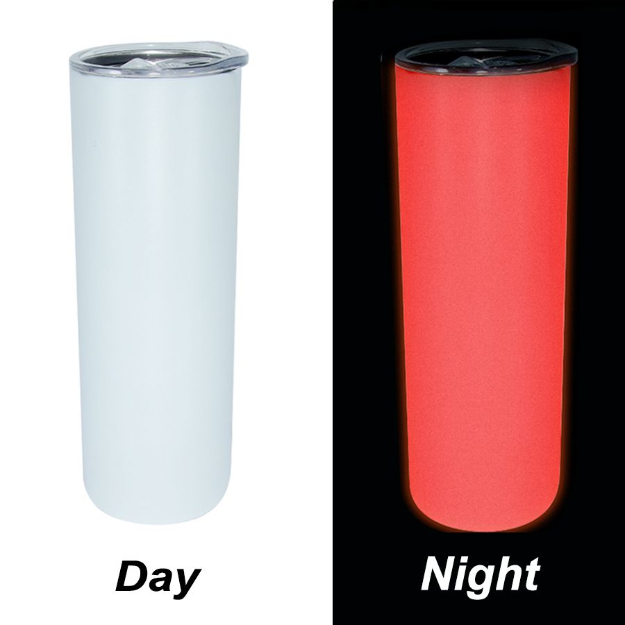 Red glow tumbler