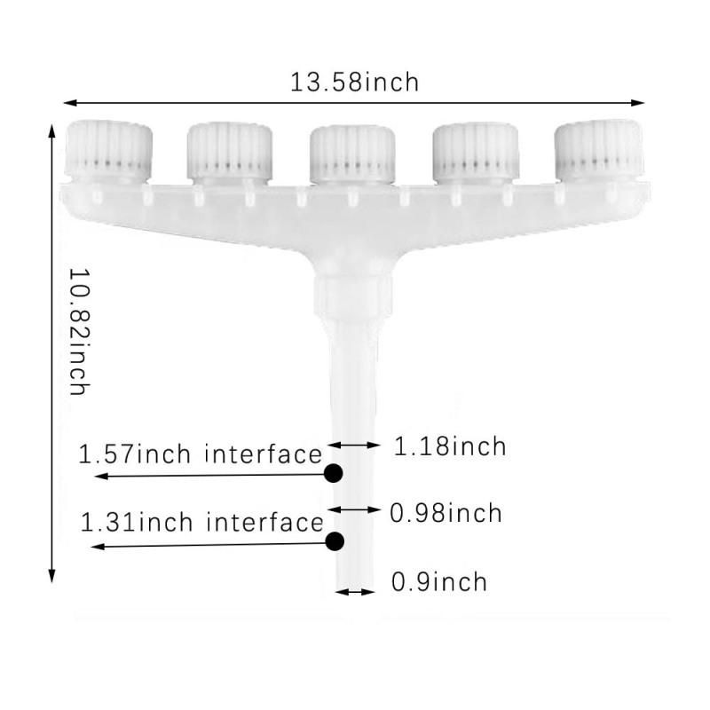 5 holes 1.5 inch