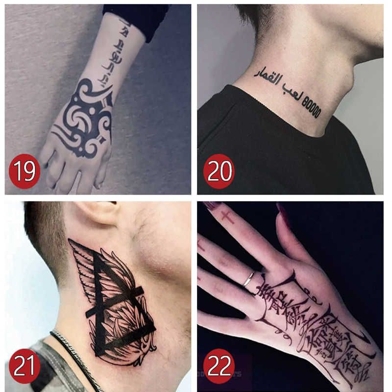 10pcs/set stickers finger hand tatoo warrior black henna rose flower letter tattoo art wholesale waterproof 10pcs/set stickers finger hand tatoo warrior black henna rose flower letter tattoo art wholesale waterproof