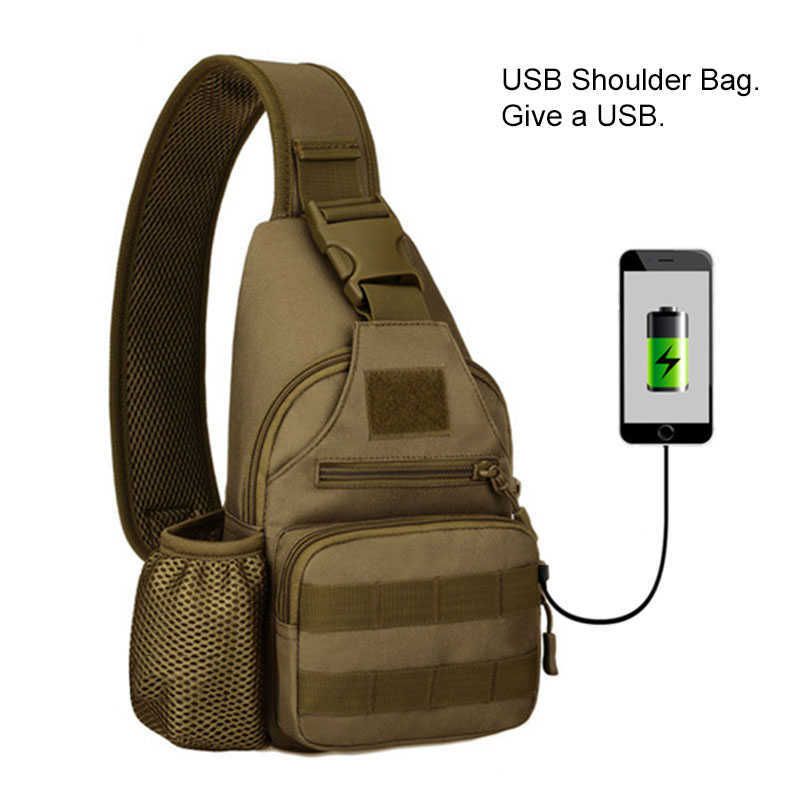 Khaki met USB