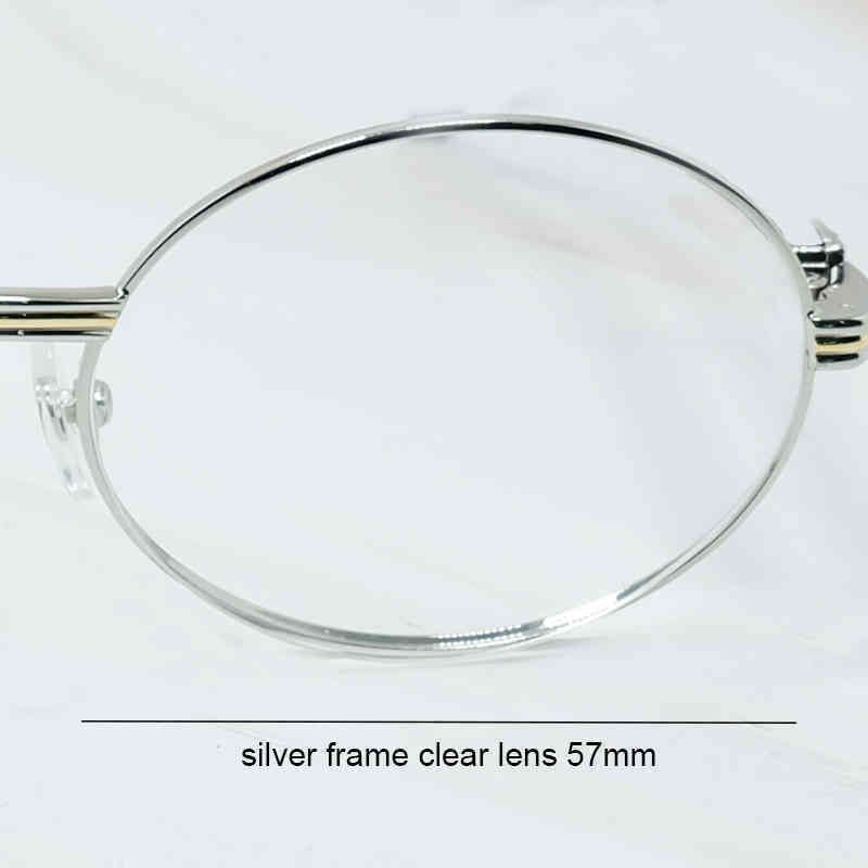 Silver Clear 57mm.