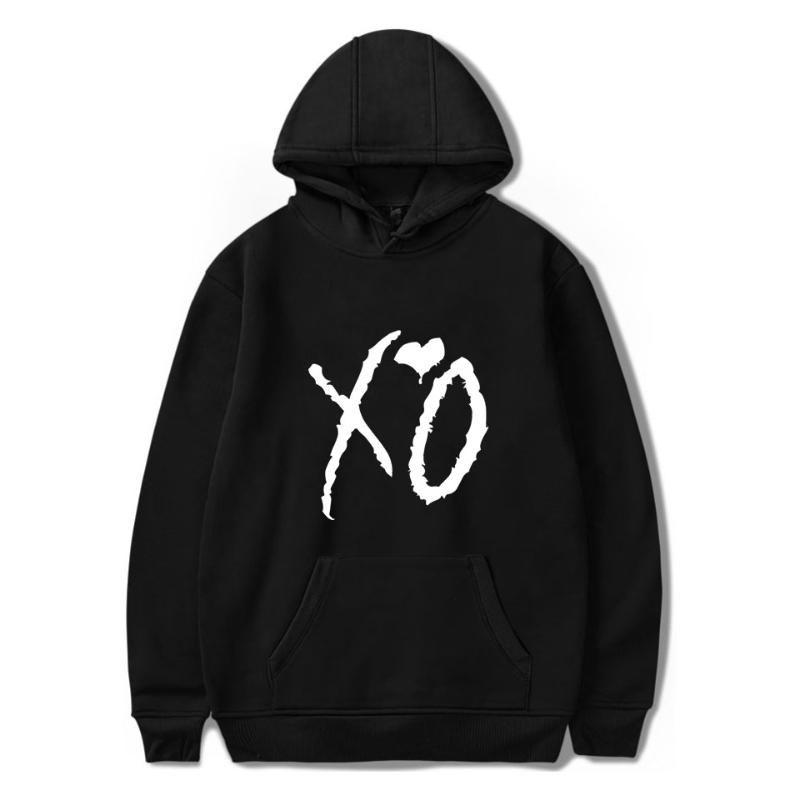 XO Weeknd 2D Sudaderas con capucha impresas Mujeres / Hombres Ropa Sudadera capucha Sudadera
