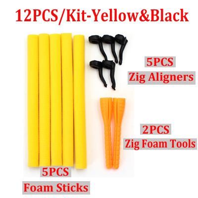 12PCS-Yellow Black