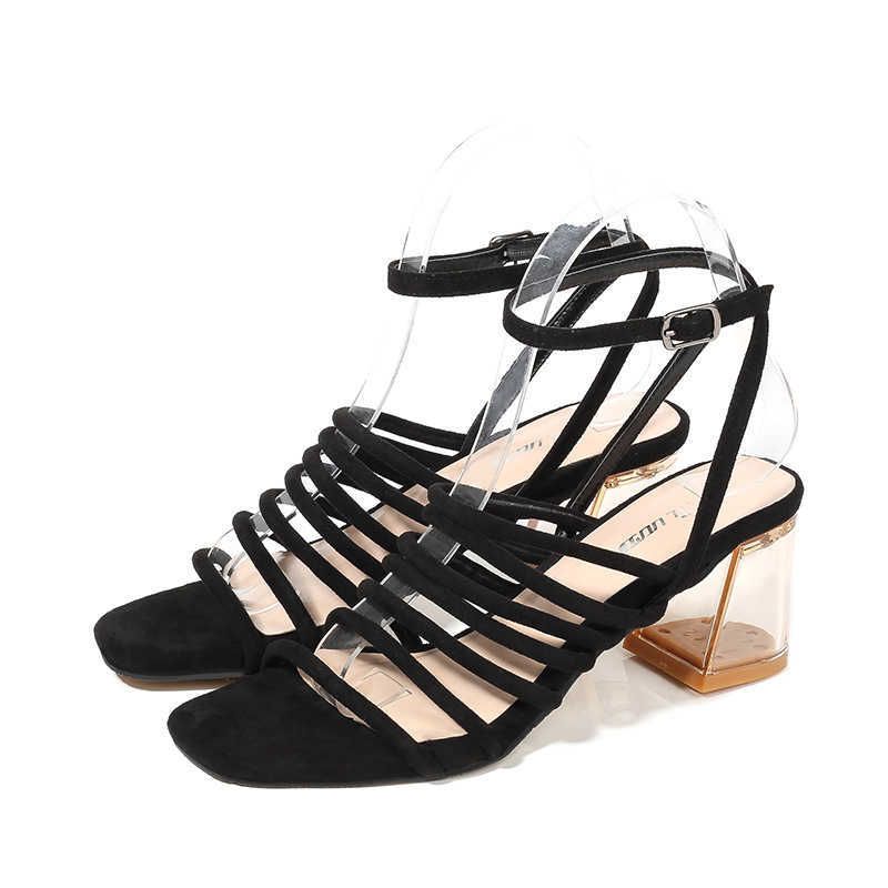 Svartband sandal