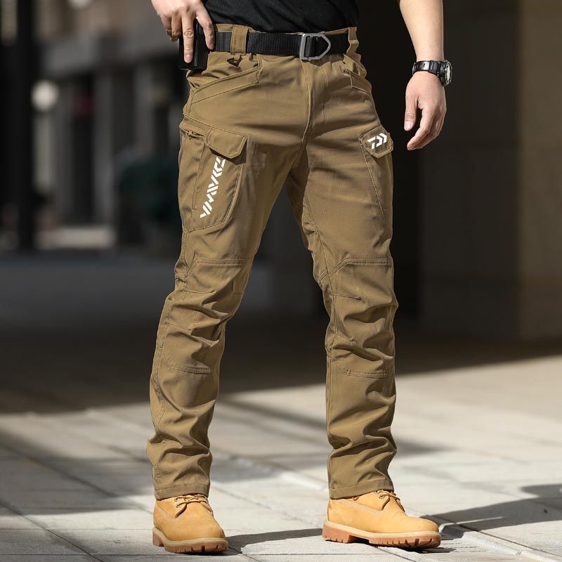Pantalones de para hombre táctico al aire libre Estiramiento transpirable Sports de secado Escalada