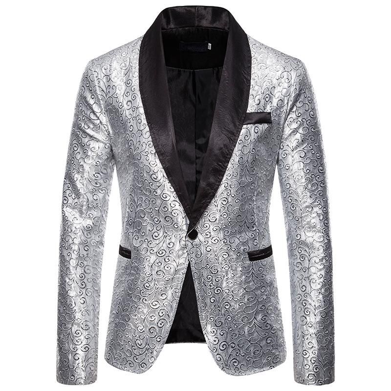 silver bling jacket
