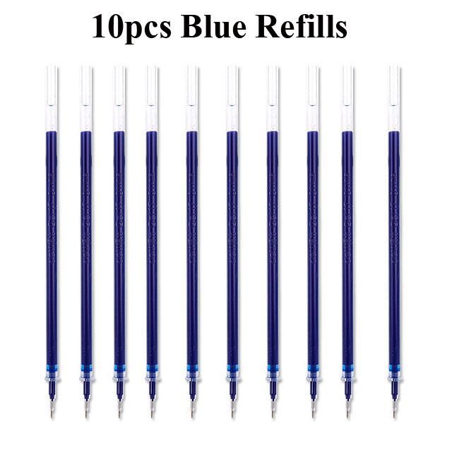 10pcs recharges bleues