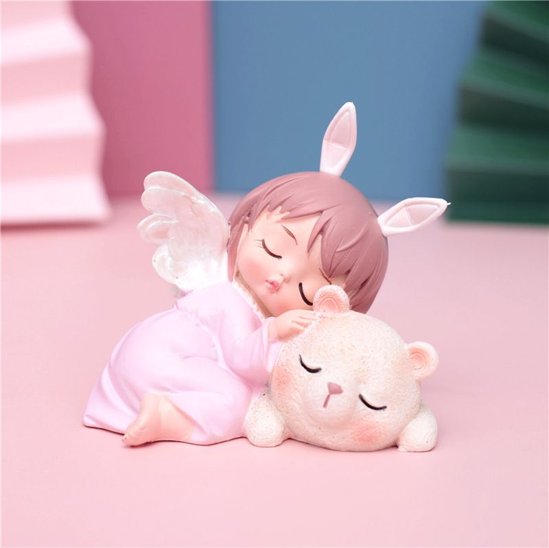 1121-5a Small Pink Bear-Annie Baby Serie