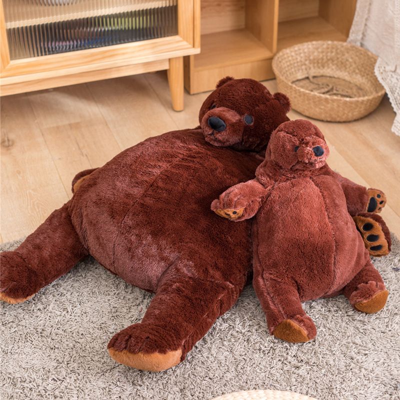 60cm/100cm Soft Brown Bear DJUNGELSKOG 