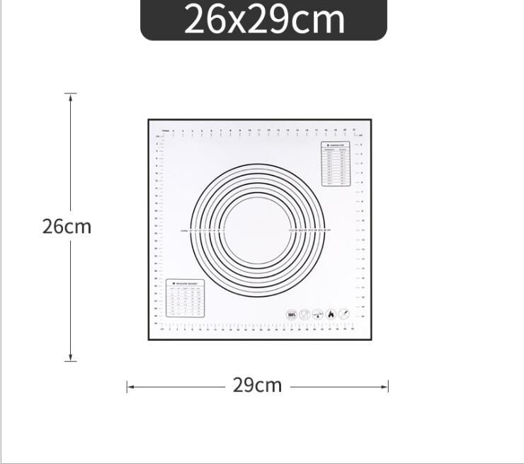 26 * 29 cm zwart 0,4 mm