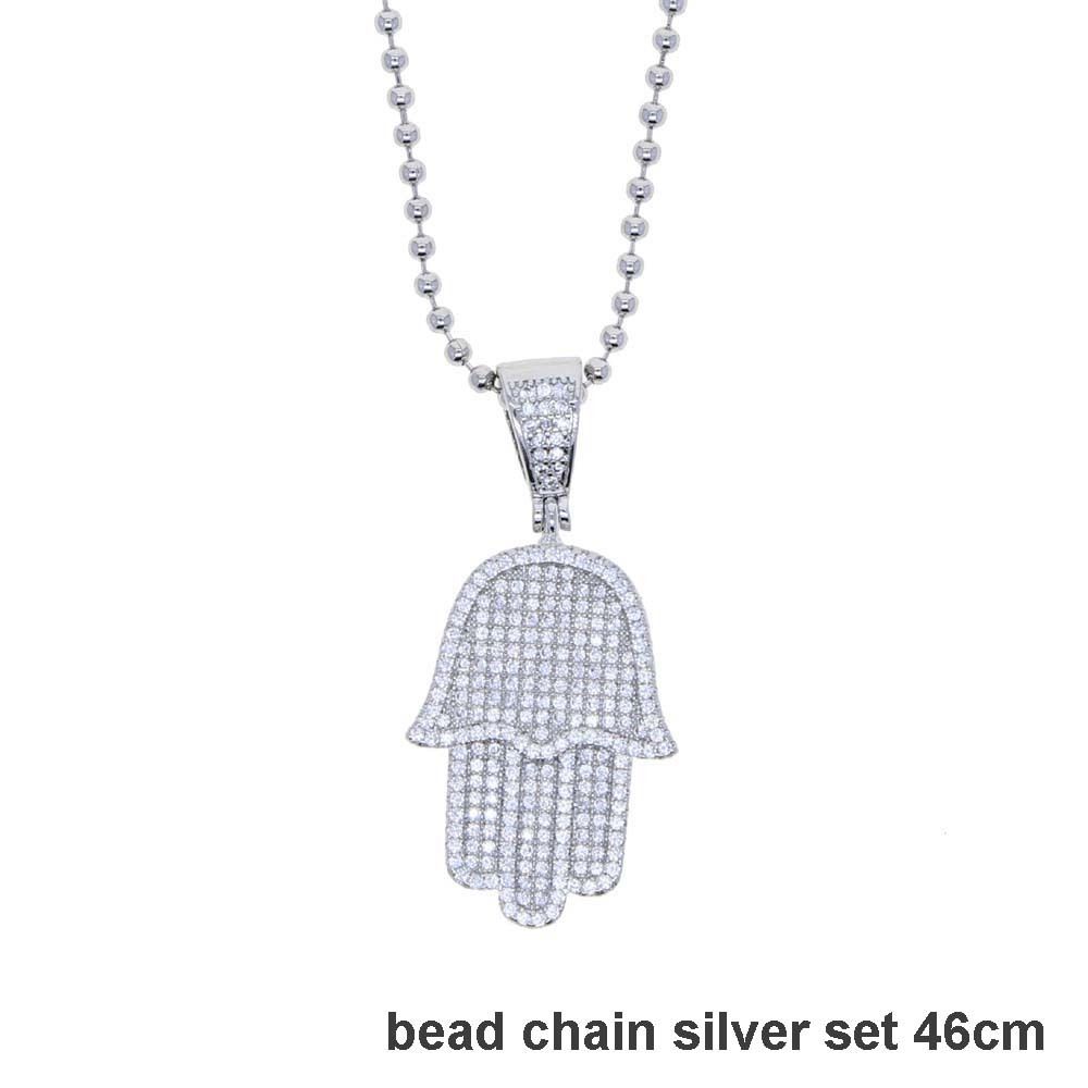 Silver Bead Set 46cm