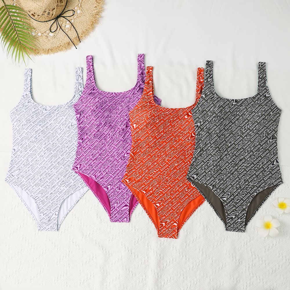 Compra Diseñador De Trajes De Baño Bikini Trajes De Baño Para Mujer Mujeres  De Una Pieza Traje De Baño 2021 Moda Nadando Al Aire Libre Playa Vacaciones  Sexy Traje De Baño FF