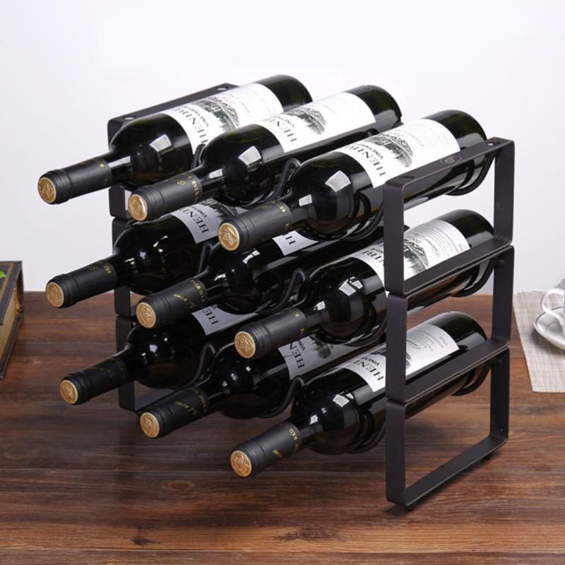 Estante Del Soporte De La Botella De La Bebida Del 3 Botella Estante Del Soporte De La Botella De La Bebida Del 3 Botella
