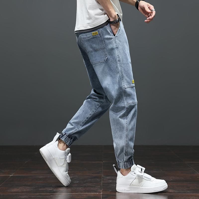 Compra Boy Baggy Jeans Para Hombres Pierna Ancha De Gran Tamaño Pantalones  De Hombre Jean Cargo Denim Monos Pantalones Chicos Barato | Entrega Rápida  Y Calidad | Es.Dhgate