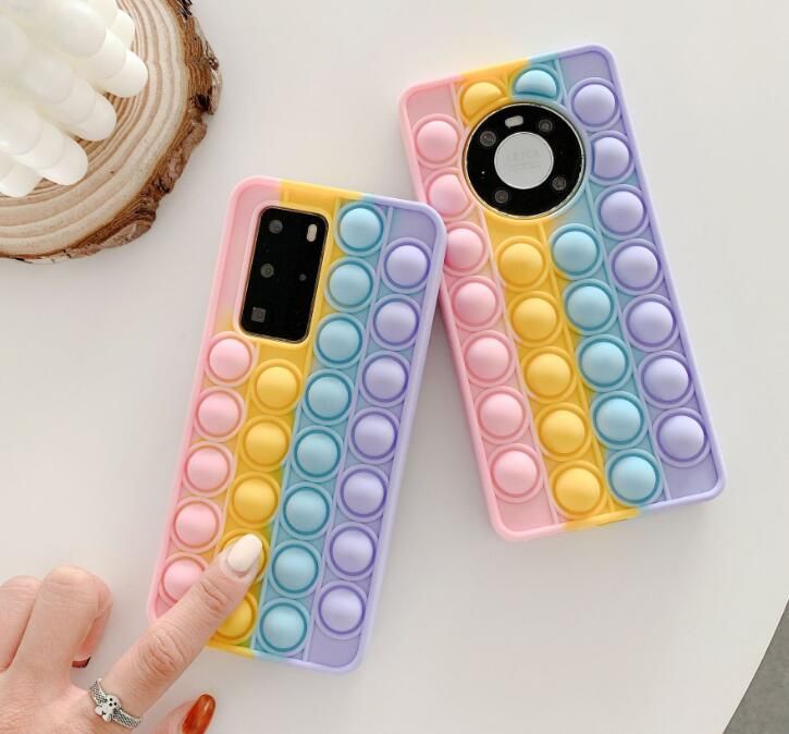 Compre Pop It Push Bubble Phone Capas Para Samsung S20 Ultra S21 5G S9 Plus  S10 Nota 9 10 Pro 20 Relevo Stress Relief Fidget Toy Soft Silicone Cover De  Cooliaccessory, $10,3 | Pt.Dhgate.Com