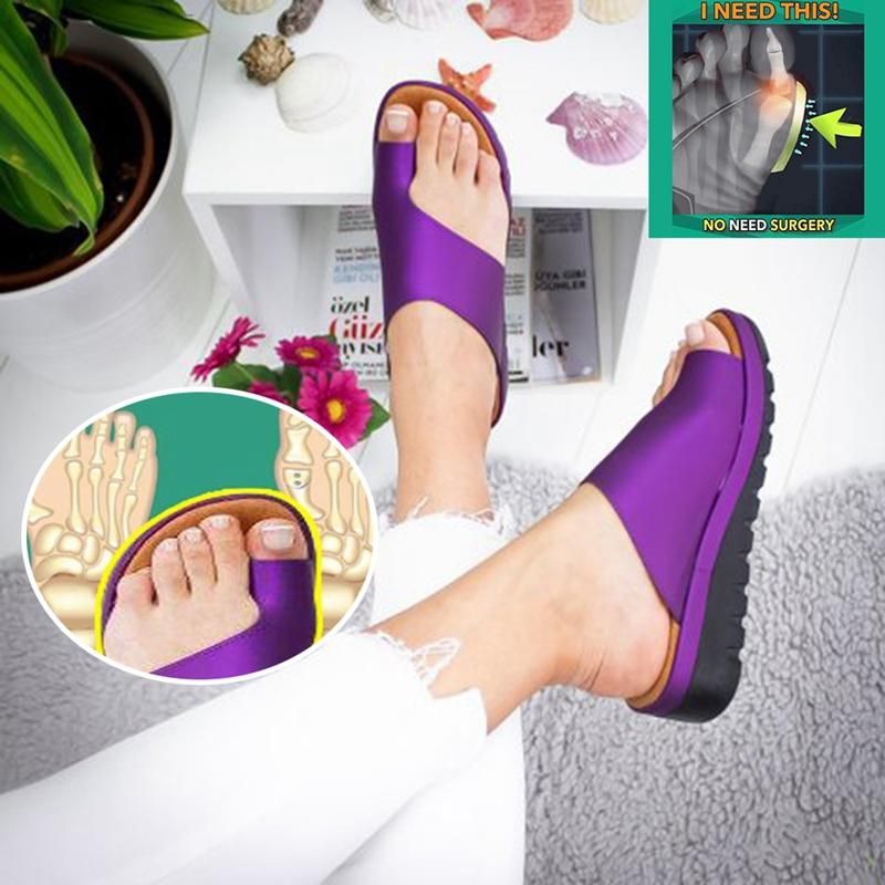 orthopedic sandals with soft soles and corrective functions