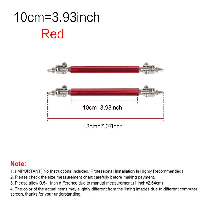 10 cm rouge