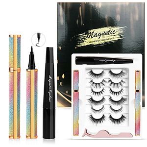 6 Pairs eyelashes kit