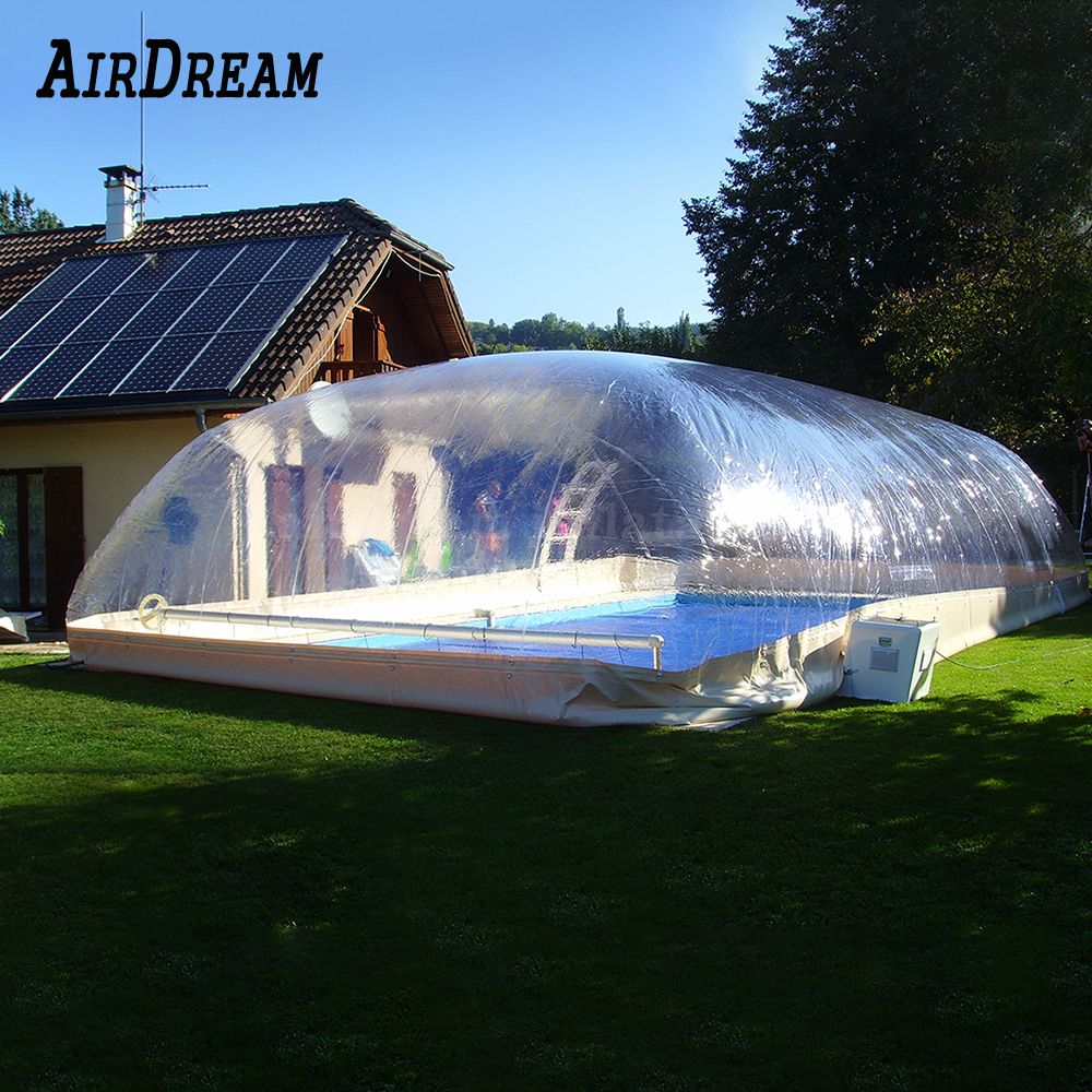 inflatable pool cover dome