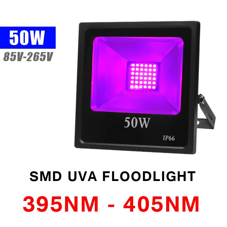 50W UV（395NM-405NM）85V-265Vフラッドライト