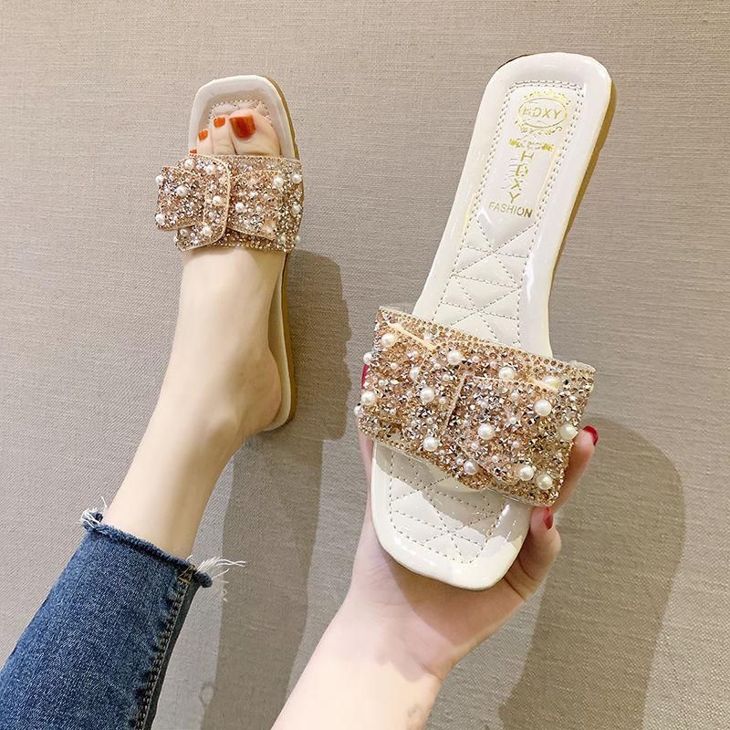 rhinestone slippers 2022