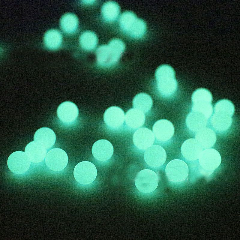 6mm blue green luminous